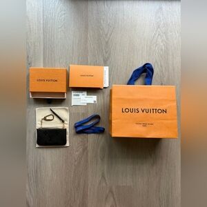 Louis Vuitton Black Key Pouch
